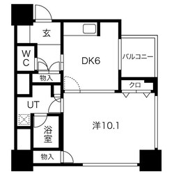 アルグラッド ザ・タワー心斎橋の物件間取画像